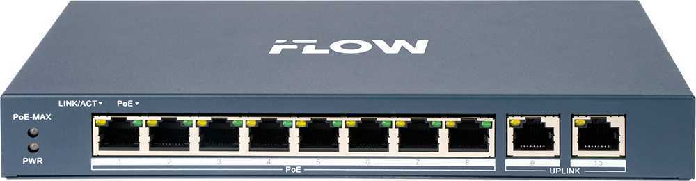 iFLOW F-SW-EM410HPOE-VM Коммутационное оборудование фото, изображение