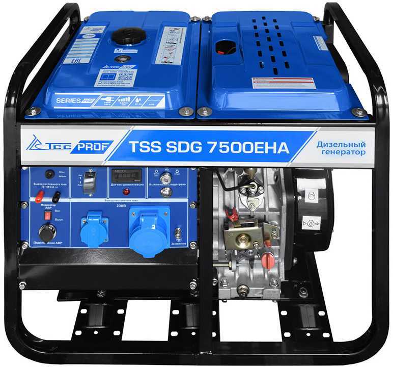 TSS SDG 7500EHA Дизельные генераторы фото, изображение