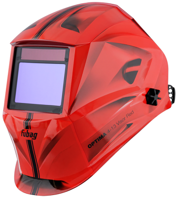 FUBAG Маска сварщика "Хамелеон" OPTIMA 4-13 Visor Red (38437) Маски сварщика фото, изображение